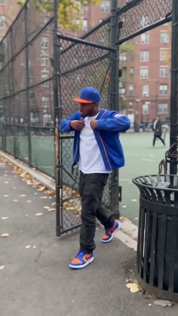 Step out — The gate swings, you walk out onto the park path like you own it.
